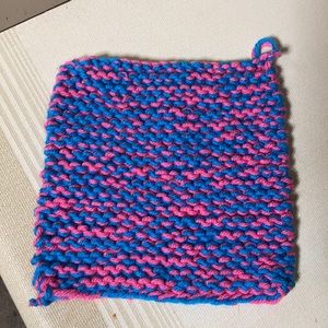 Cotton Swirl DOUBLE THICK pot holder